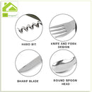Manogyam Camping Tool | Stainless Steel Kitchen Utensil Kit