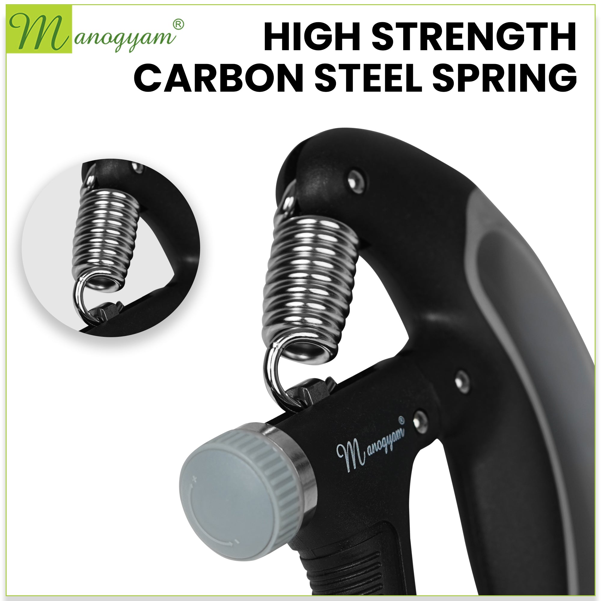 Manogyam Professional Training Adjustable Hand Gripper