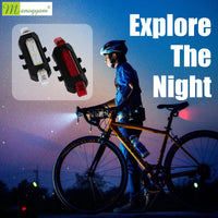 Manogyam BikePro: Advanced Front and Back Indicator Lights for Bicycles