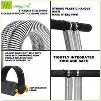 Manogyam Core Sculptor Combo: Adjustable Tummy Trimmer & Double Toning Tube
