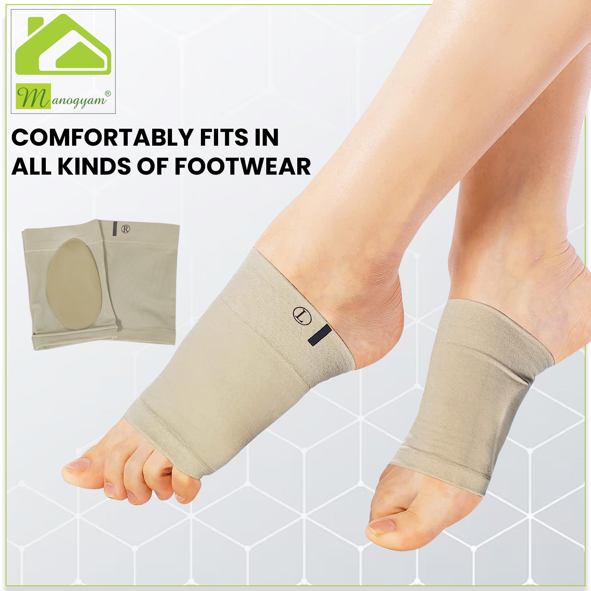Manogyam Arch Support Socks