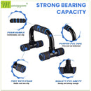Manogyam AB Roller & Push-Up Bar Combo for Ultimate Core Strengthening