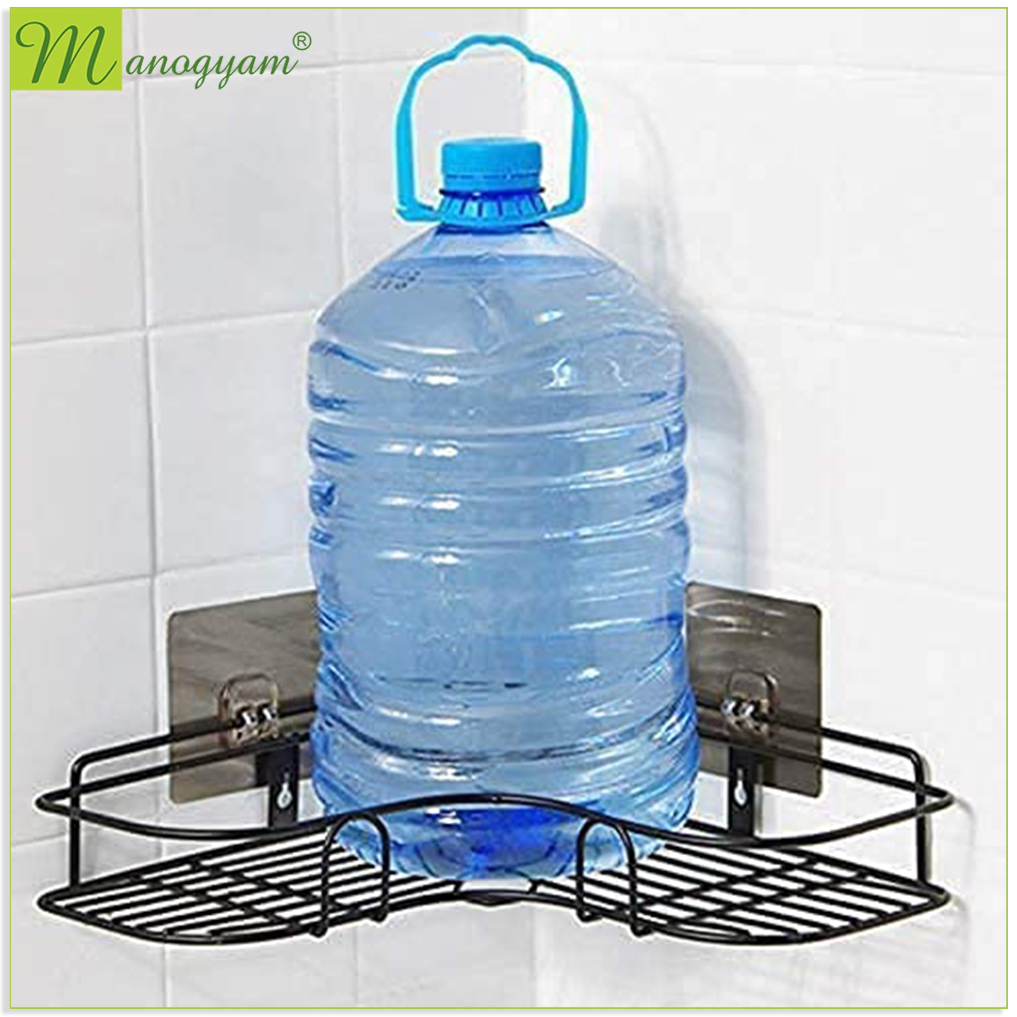 Manogyam Bath Bliss Organizer 1 Tier Tension