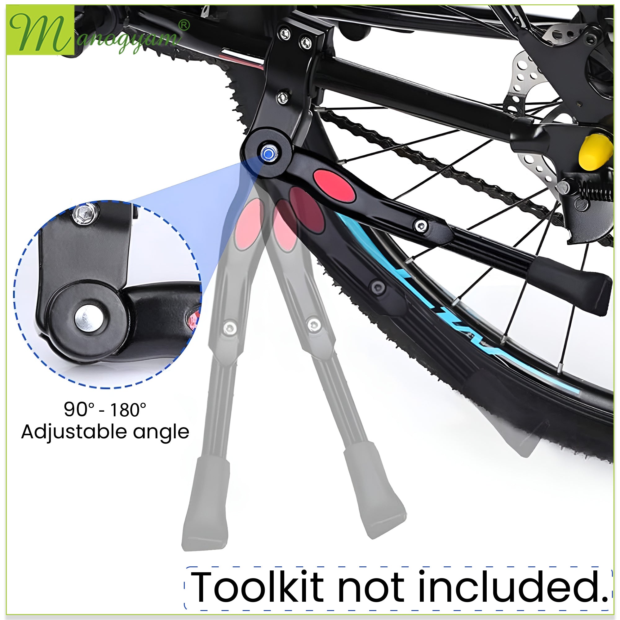 Manogyam Bicycle Side Stand