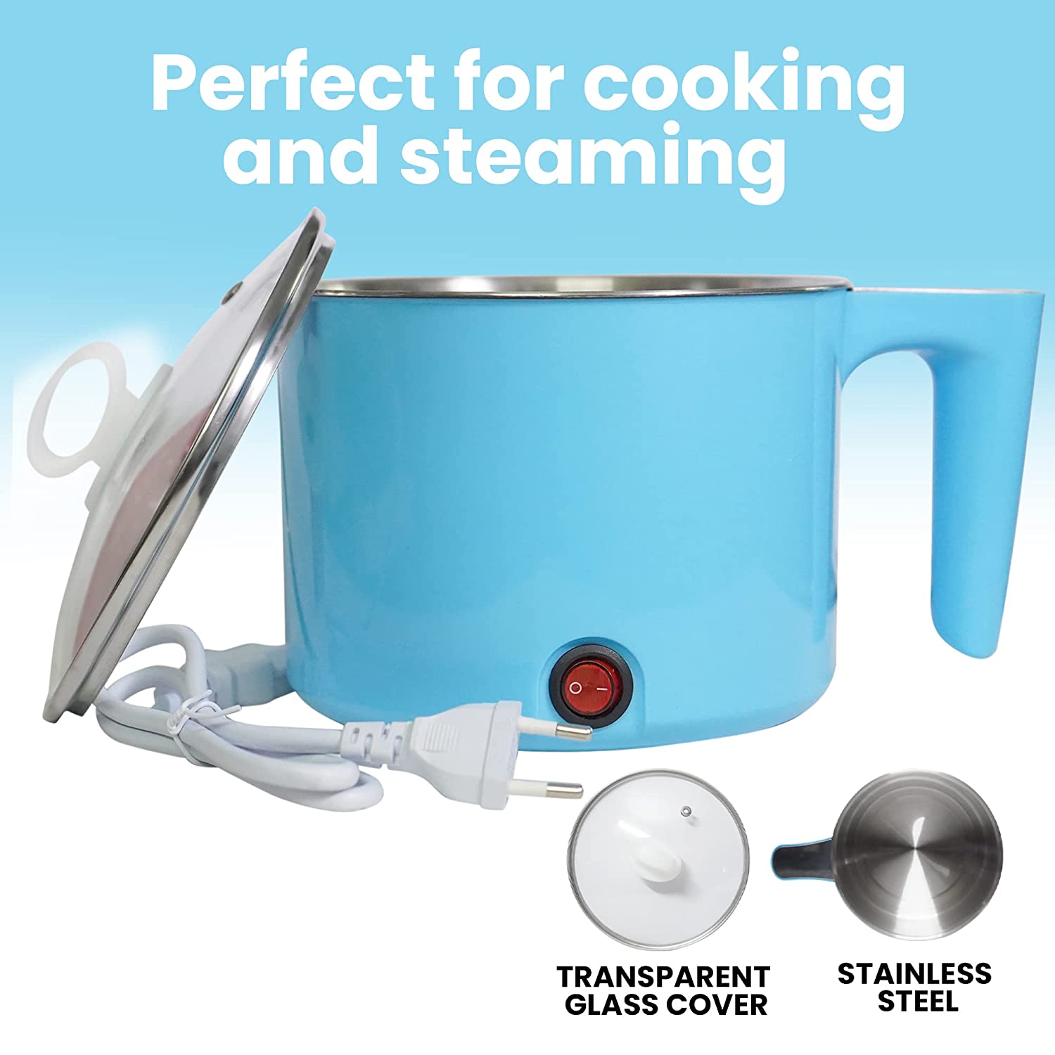 Manogyam Electric Rice Cooker | Portable Rice Cooker