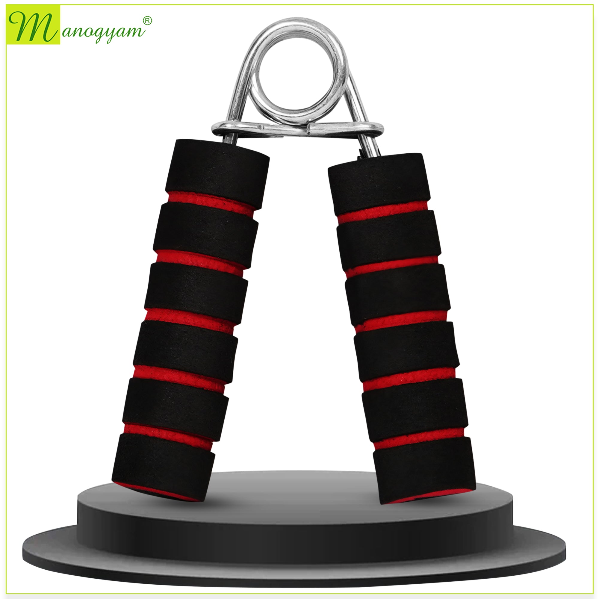 Manogyam Top-Rated Foam Hand Grippers for Strength and Fitness