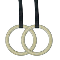 Gymnastic Roman Rings - Best Quality & Affordable Wood Rings for Exercise