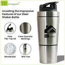 Stainless Steel All-Purpose Bottle & Shaker: Durability and Versatility 6.5 L