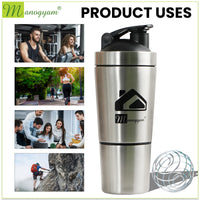 Stainless Steel All-Purpose Bottle & Shaker: Durability and Versatility 6.5 L