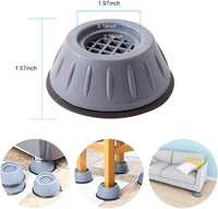 Refrigerator Stand, Washing Machine Stand, Furniture Base Stand (Pack of 4)
