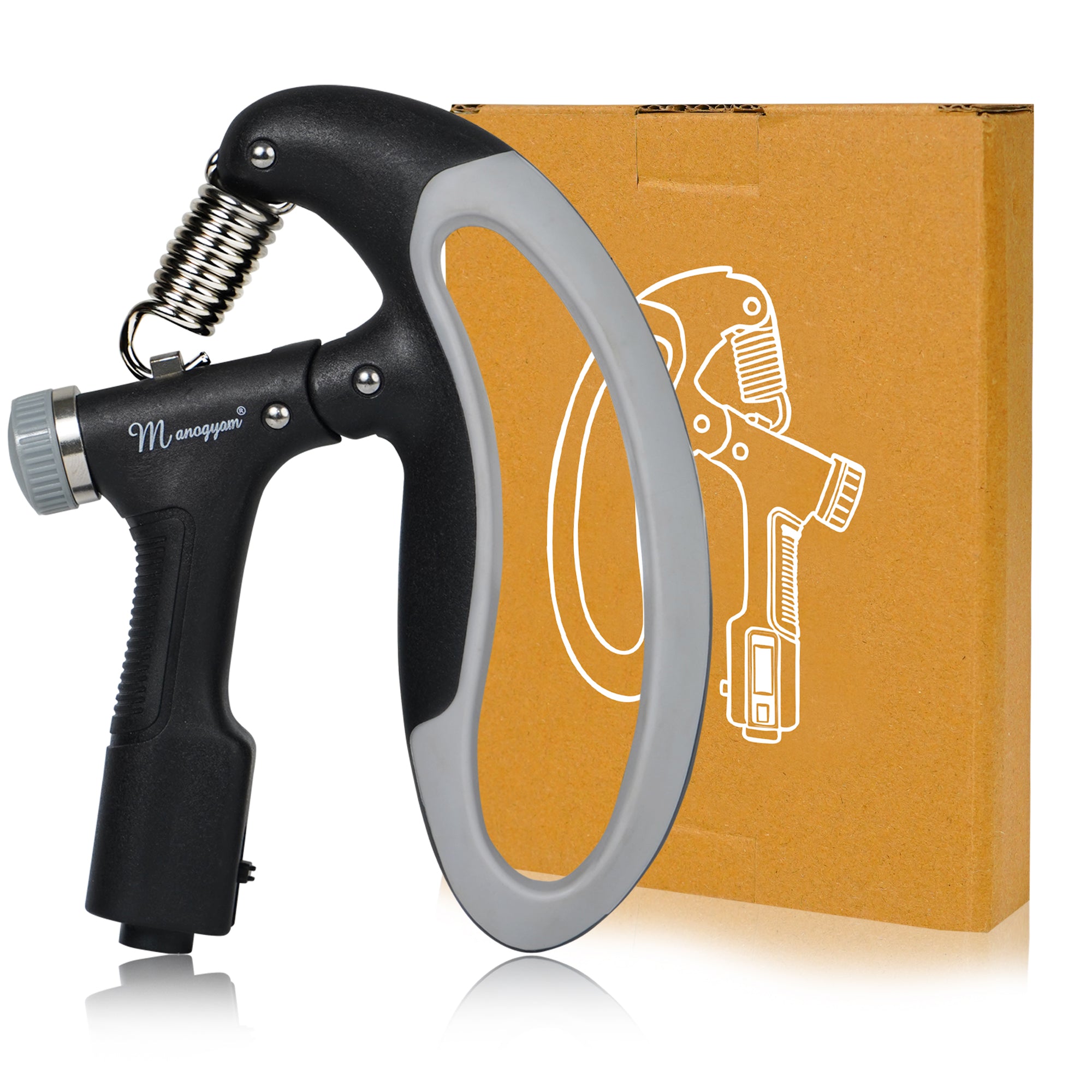 Manogyam Professional Training Adjustable Hand Gripper