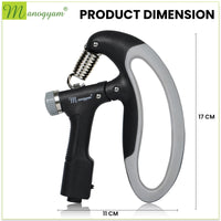 Manogyam Professional Training Adjustable Hand Gripper